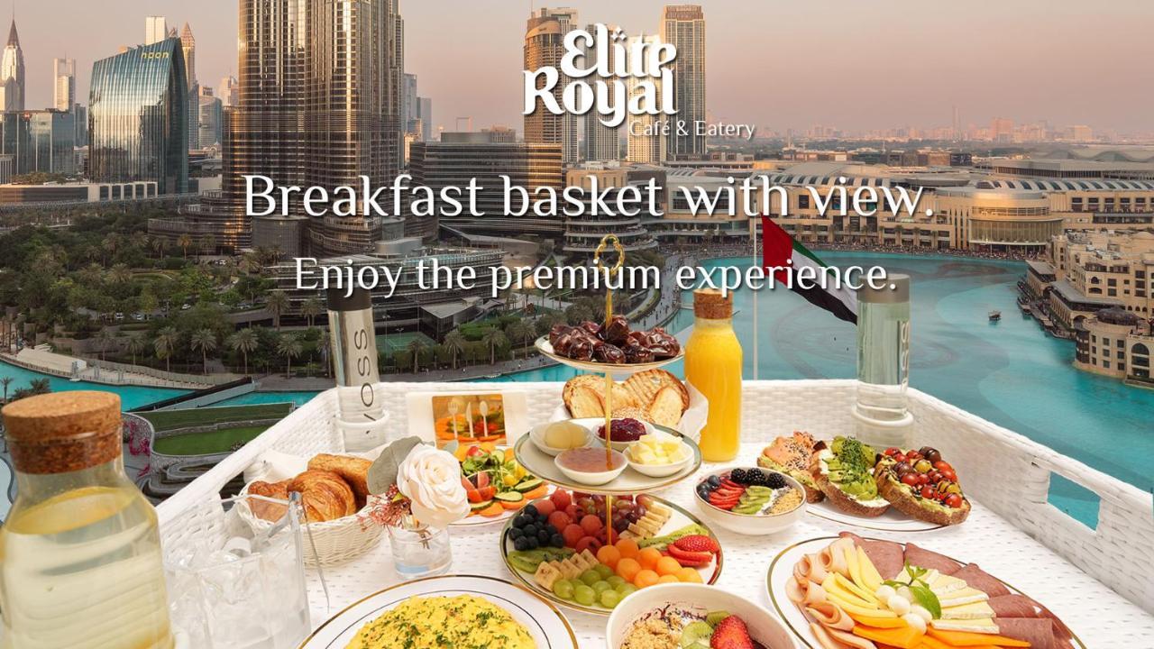 Elite Royal Apartment - Full Burj Khalifa & Fountain View - Premium Dubai Buitenkant foto